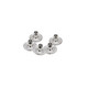 15mm Silver Press Stud Posts - Large (Pack of 1)